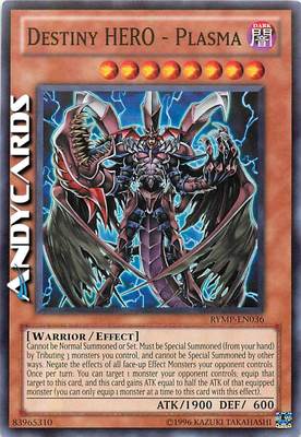 ENGLISH Destiny HERO - Plasma / HERO of Destiny ☻ Common ☻ RYMP EN036 ☻ YUGIOH-image
