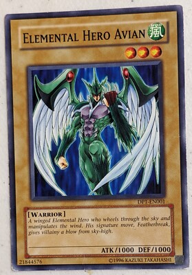 Yu-Gi-Oh! TCG :Elemental Hero Avian: Duelist Pack 1: Jaden Yuki: DP1-EN001 -image