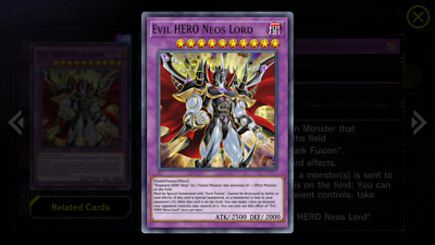 YuGiOh Master Duel - EVIL HERO Deck-image