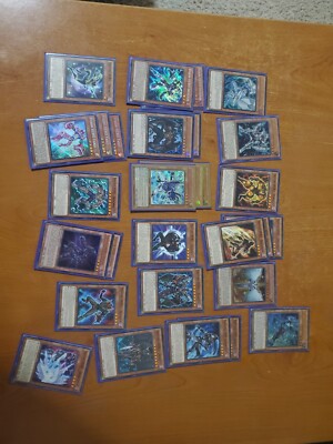 YUGIOH Destiny Hero Deck - Sleeves & Deck Box Included-image