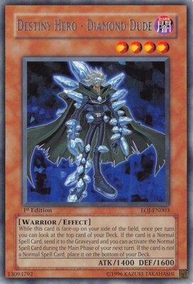  Enemy of Justice 1st Ed, Destiny Hero - Diamond Dude	p2-24848-image
