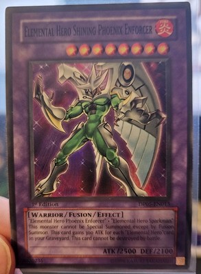 Elemental Hero Shining Phoenix Enforcer DP05-EN013 - Aster Phoenix - 1st Edition-image