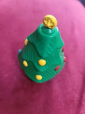Fisher Price Little People Musical Christmas Tree Song Sound Vintage Works 3