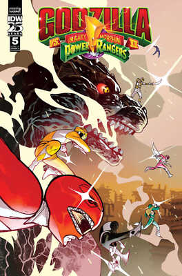 Godzilla vs. The Mighty Morphin Power Rangers II #5 Cover A (Rivas)-image