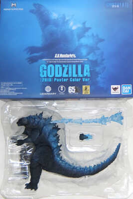 S.H.MonsterArts Godzilla 2019 Poster Color ver. Blu-lay Godzilla Kin... Figure-image