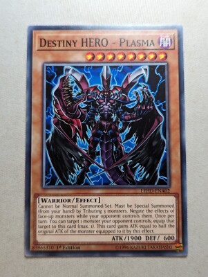 Destiny HERO - Plasma - LEHD-ENA02 - Common - 1st Edition - Yugioh-image
