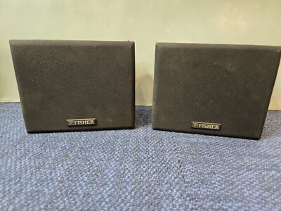 Fisher Surround Speakers WS-R424 Vintage Audio | Pair Of 2-image