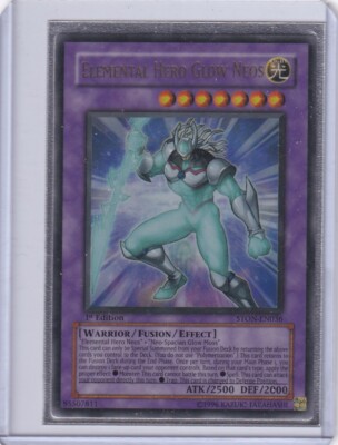 Ultra Rare - Elemental Hero Glow Neos - STON-EN036 1st Edition Strike of Neos-image