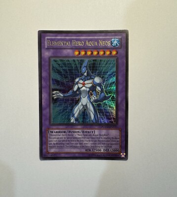 Yu-Gi-Oh! TCG Elemental Hero Aqua Neos POTD-EN031 Near Mint NM-image