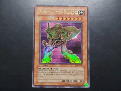 Yugioh - Elemental Hero Bladedge YSD-EN019 Ultra Rare 1st Edition-image