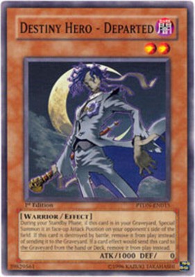 Yugioh! Destiny Hero - Departed - PTDN-EN015 - Common - 1st Edition Near Mint -image