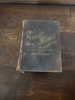 Antique Wilmore's New Analytical Reference Holy Bible  Concordance 1909-image