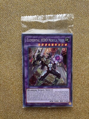 Yugioh Mega Tin 2018 Jaden Sealed Promo Pack CT15-EN1 Elemental Hero Nebula Neos-image