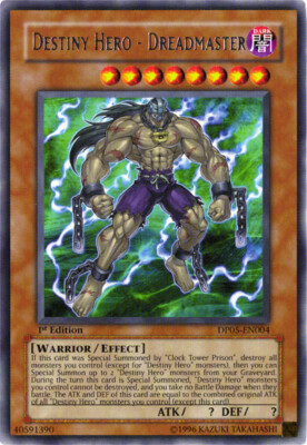 Destiny Hero - Dreadmaster - DP05-EN004 - Rare - Unlimited Edition x1 - Lightly -image