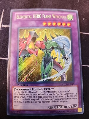 Elemental HERO Flame Wingman LCGX-EN045 1ST ED-image