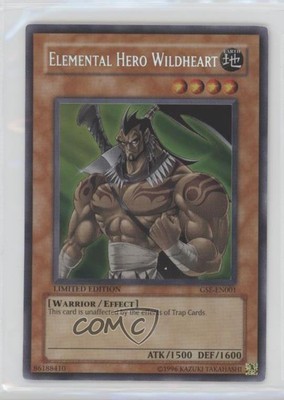 2006 Yu-Gi-Oh! GX Special Edition Promo Elemental HERO Wildheart #GSE-EN001 1md-image