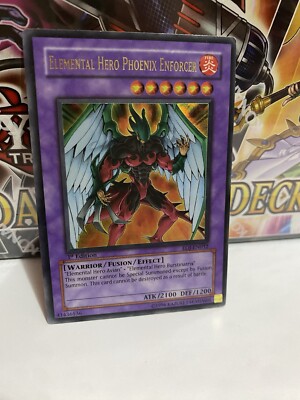 Yugioh - Elemental Hero Phoenix Enforcer - TCG - Konami - Good Condition -image
