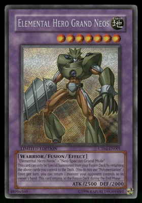 Yugioh! Elemental HERO Grand Neos CT04-EN001 Secret Rare HP-image