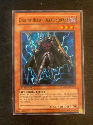 Destiny Hero - Dread Servant - LODT-EN004 - 1st Edition - Yu-Gi-Oh-image