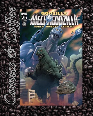Godzilla Mechazilla 50th Anniversary Special One Shot!  Cover A - IDW 2024-image