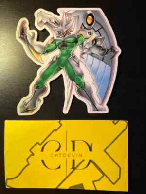 Elemental Hero Shining Phoenix Enforcer WTPF Sticker 3'' x 3.1'' | Yu-Gi-Oh!-image