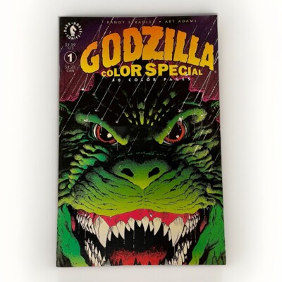 Godzilla Color Special #1 (Darkhorse Comics, Jan 1992) 40 pgs by Art Adams-image
