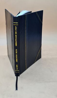 Atlas Der Krystallformen Volume 6, Plates (1920) 1920 [Leather Bound]-image