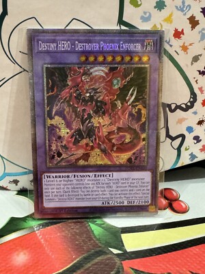 Destiny HERO - Destroyer Phoenix Enforcer (Starlight Rare) POTE-EN100 Power...-image