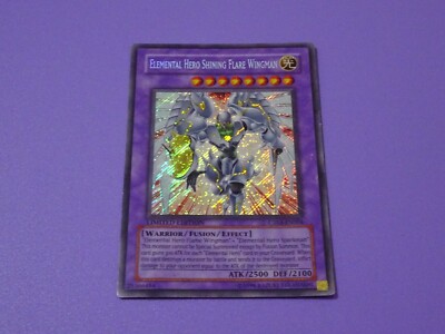 Yu-Gi-Oh! CT03-EN004 Elemental Hero Shining Flare Wingman Secret Limited Edition-image