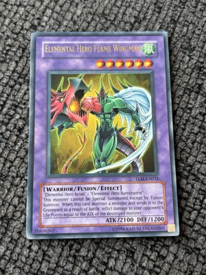 Elemental HERO Flame Wingman TLM-EN035 The Lost Millennium Unlimited Ultra LP-image