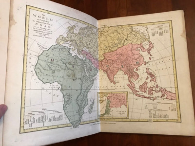 RARE 1820 Wilkinson's Atlas Clasica, Maps of Countries Sacred & Profane, 46 MAPS-image