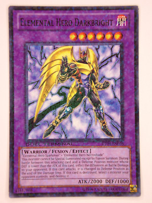 Yugioh / Elemental Hero Darkbright / Duel terminal 4 ( Yu Gi Oh DT04-EN036) (LP)-image