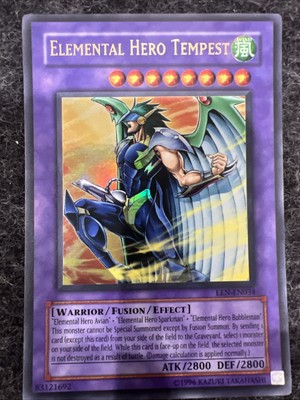Elemental Hero Tempest Unlimited Ultra Rare EEN-image