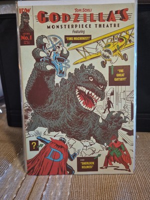 Godzilla's Monsterpiece Theatre #1 cover a tom scioli-image