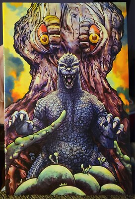 Godzilla War For Humanity #1 Cover RE IDW Cover By Scott Mcfarland & Ben Berube-image