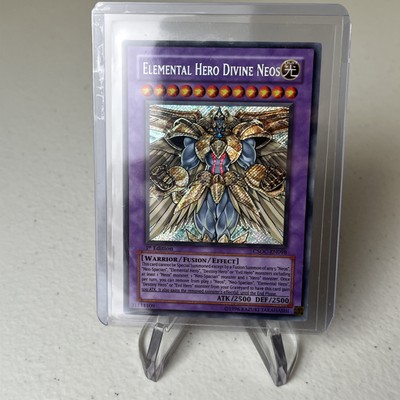 Yugioh Elemental Hero Divine Neos- CSOC-EN098 - Secret Rare - NM 1st Edition-image