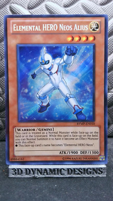 | Yugioh Elemental HERO Neos Alius RYMP-EN010 Secret Rare Ra Mega Pack NM 🔥 |-image
