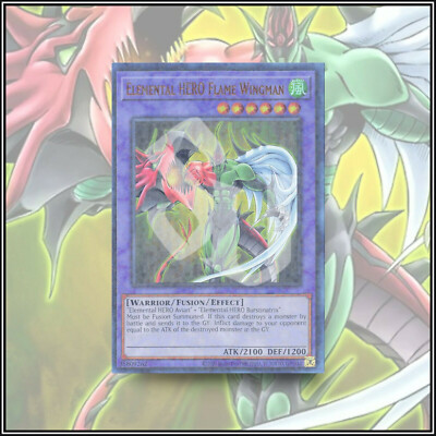 YuGiOh ELEMENTAL HERO FLAME WINGMAN | ULTRA PARALLEL RARE ▪️ 1ST EDITION 💎-image