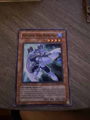 Elemental Hero Bubbleman (UTR) DP1-EN009  Cybernetic Revolution 1st Edition-image