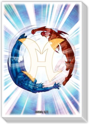 KONAMI OFFICIAL YUGIOH ELEMENTAL HERO CARD SLEEVES (50)-image