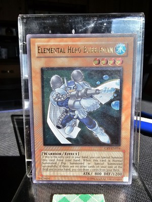 Yugioh Unlimited Ultimate CRV-EN014 Elemental Hero Bubbleman Cybernetic VLP NM-image
