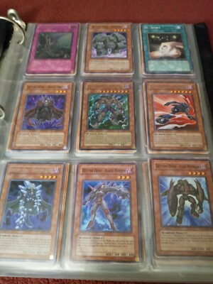 (9) Yugioh Card Lot, Destiny Heroes: Diamond Dude, Blade Master, Fear Monger, -image