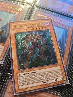 Yugioh Destiny Hero - Dreadmaster EOJ-EN004 Ultimate Rare 1st Ed -image
