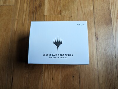 Magic the Gathering (MTG) Secret Lair: Godzilla Lands Box New Sealed-image