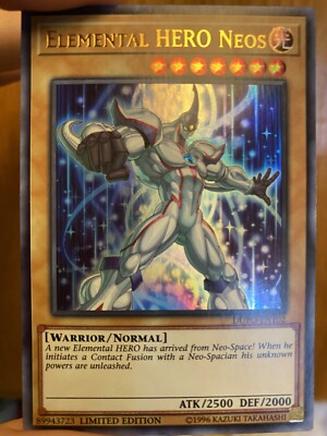 Elemental HERO Neos DUPO-EN102 – Ultra Rare Reprint Duel Overload – NM – YuGiOh-image