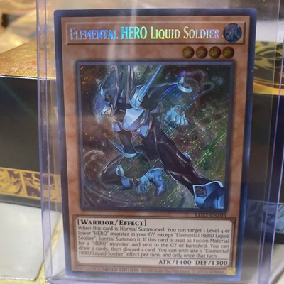Yugioh TCG Elemental Hero Liquid Soldier Lds3 En103-image