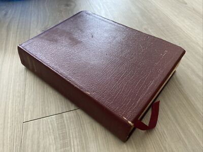 Thompson Chain Reference Study Bible 1997 Kirkbride Burgundy Bonded Leather-image