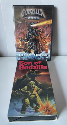 Son Of Godzilla 1969 Video Treasures VHS Tape 1987 Rare IGS vintage kaiju-image