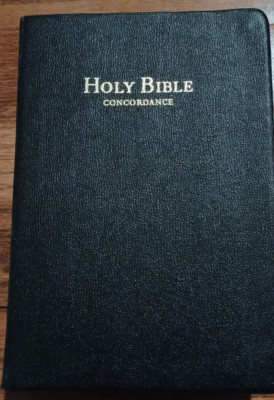 Holy Bible King James Version Leather Red Letter Concordance World-image