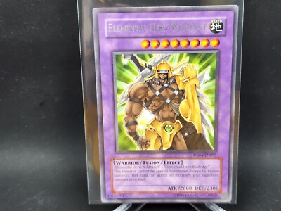 YuGiOh Elemental Hero Wildedge DR04-EN095 Dark Revelation Rare LP (C)-image